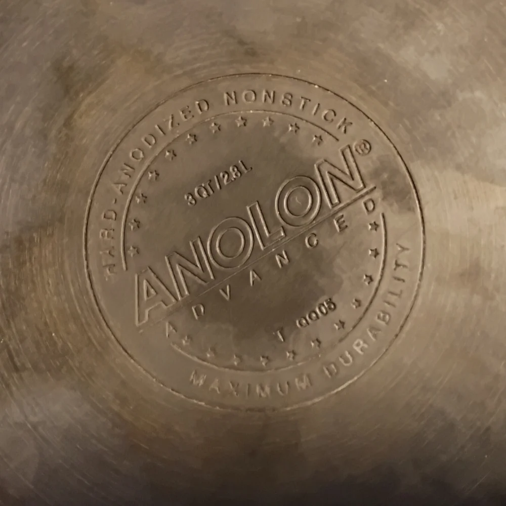 Anolon Advanced Hard-Anodized Nonstick 3-Quart Covered Saucepan/Sauteuse (AA08)